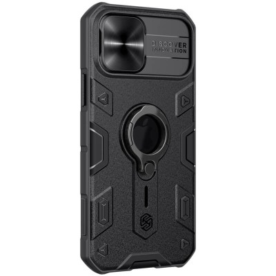 TPU+PC чехол Nillkin CamShield Armor (шторка на камеру) для Apple iPhone 12 Pro / 12 (6.1") Черный - 3 TPU+PC чехол Nillkin CamShield Armor (шторка на камеру) для Apple iPhone 12 Pro / 12 (6.1") Черный - 3