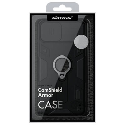 TPU+PC чехол Nillkin CamShield Armor (шторка на камеру) для Apple iPhone 12 Pro / 12 (6.1") Черный - 5 TPU+PC чехол Nillkin CamShield Armor (шторка на камеру) для Apple iPhone 12 Pro / 12 (6.1") Черный - 5