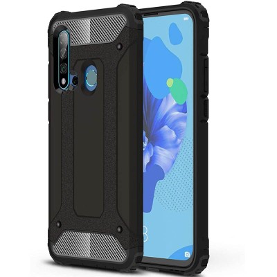 Бронированный противоударный TPU+PC чехол Immortal для Huawei Nova 5i / P20 lite (2019) Черный Бронированный противоударный TPU+PC чехол Immortal для Huawei Nova 5i / P20 lite (2019) Черный