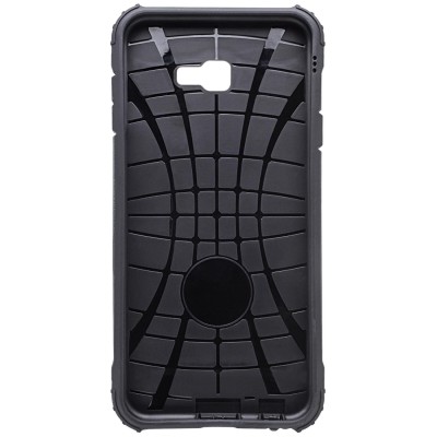 Бронированный противоударный TPU+PC чехол SPIGEN (HC) для Samsung Galaxy J4+ (2018) Серый Бронированный противоударный TPU+PC чехол SPIGEN (HC) для Samsung Galaxy J4+ (2018) Серый