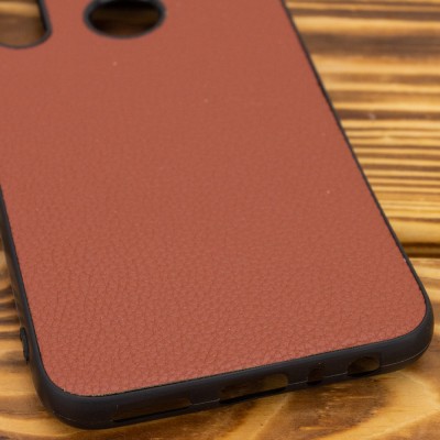 Кожаная накладка Epic Vivi series для Xiaomi Redmi Note 8 Коричневый Кожаная накладка Epic Vivi series для Xiaomi Redmi Note 8 Коричневый