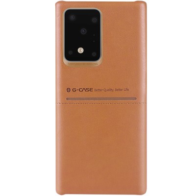 Кожаная накладка G-Case Cardcool Series для Samsung Galaxy S20 Ultra Коричневый Кожаная накладка G-Case Cardcool Series для Samsung Galaxy S20 Ultra Коричневый