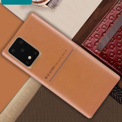 Кожаная накладка G-Case Cardcool Series для Samsung Galaxy S20 Ultra Коричневый Кожаная накладка G-Case Cardcool Series для Samsung Galaxy S20 Ultra Коричневый