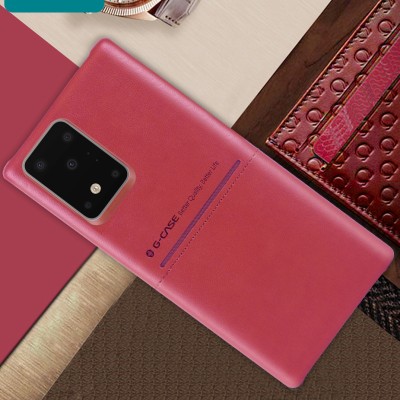 Кожаная накладка G-Case Cardcool Series для Samsung Galaxy S20 Ultra Красный Кожаная накладка G-Case Cardcool Series для Samsung Galaxy S20 Ultra Красный