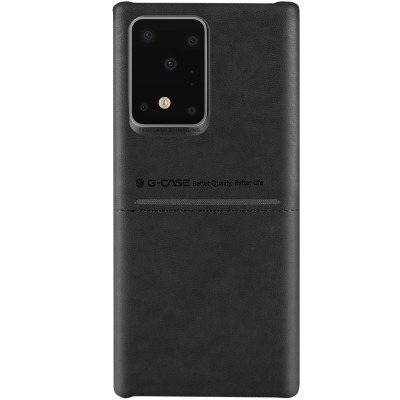 Кожаная накладка G-Case Cardcool Series для Samsung Galaxy S20 Ultra Черный Кожаная накладка G-Case Cardcool Series для Samsung Galaxy S20 Ultra Черный