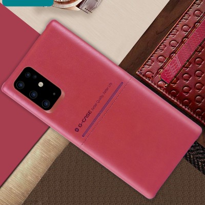 Кожаная накладка G-Case Cardcool Series для Samsung Galaxy S20+ Красный Кожаная накладка G-Case Cardcool Series для Samsung Galaxy S20+ Красный