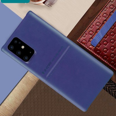 Кожаная накладка G-Case Cardcool Series для Samsung Galaxy S20+ Синий Кожаная накладка G-Case Cardcool Series для Samsung Galaxy S20+ Синий