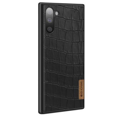 Кожаная накладка G-Case Crocodile Dark series для Samsung Galaxy Note 10 Черный Кожаная накладка G-Case Crocodile Dark series для Samsung Galaxy Note 10 Черный