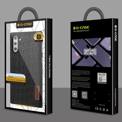 Кожаная накладка G-Case Crocodile Dark series для Samsung Galaxy Note 10 Черный Кожаная накладка G-Case Crocodile Dark series для Samsung Galaxy Note 10 Черный
