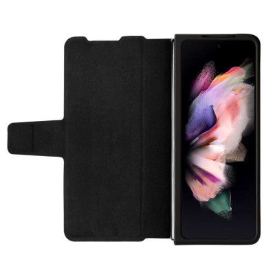 Кожаная накладка Nillkin Aoge (с держателем ручки) для Samsung Galaxy Z Fold3 Коричневый Кожаная накладка Nillkin Aoge (с держателем ручки) для Samsung Galaxy Z Fold3 Коричневый