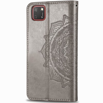 Кожаный чехол (книжка) Art Case с визитницей для Huawei Y5p Серый Кожаный чехол (книжка) Art Case с визитницей для Huawei Y5p Серый