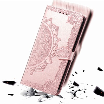 Кожаный чехол (книжка) Art Case с визитницей для Oppo A15 / A15s Розовый Кожаный чехол (книжка) Art Case с визитницей для Oppo A15 / A15s Розовый