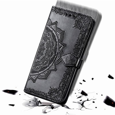 Кожаный чехол (книжка) Art Case с визитницей для Oppo A15 / A15s Черный Кожаный чехол (книжка) Art Case с визитницей для Oppo A15 / A15s Черный