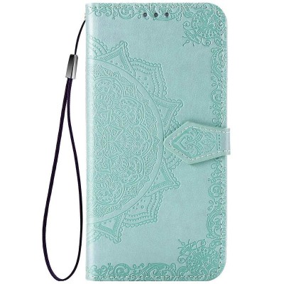 Кожаный чехол (книжка) Art Case с визитницей для Oppo A52 / A72 / A92 Бирюзовый Кожаный чехол (книжка) Art Case с визитницей для Oppo A52 / A72 / A92 Бирюзовый