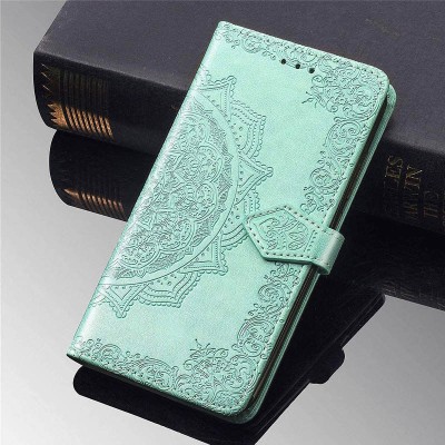 Кожаный чехол (книжка) Art Case с визитницей для Oppo A52 / A72 / A92 Бирюзовый Кожаный чехол (книжка) Art Case с визитницей для Oppo A52 / A72 / A92 Бирюзовый
