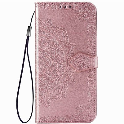 Кожаный чехол (книжка) Art Case с визитницей для Oppo A52 / A72 / A92 Розовый Кожаный чехол (книжка) Art Case с визитницей для Oppo A52 / A72 / A92 Розовый