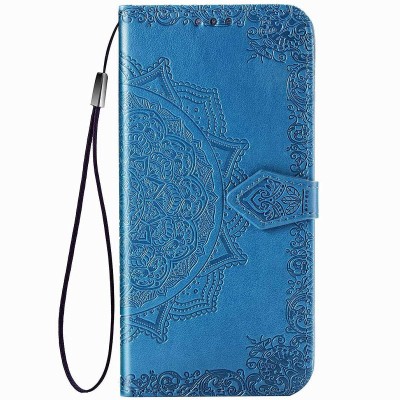 Кожаный чехол (книжка) Art Case с визитницей для Oppo A52 / A72 / A92 Синий Кожаный чехол (книжка) Art Case с визитницей для Oppo A52 / A72 / A92 Синий