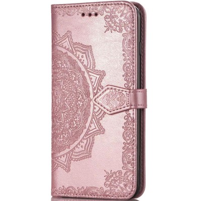 Кожаный чехол (книжка) Art Case с визитницей для Oppo A5s / Oppo A12 Розовый Кожаный чехол (книжка) Art Case с визитницей для Oppo A5s / Oppo A12 Розовый