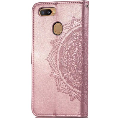 Кожаный чехол (книжка) Art Case с визитницей для Oppo A5s / Oppo A12 Розовый Кожаный чехол (книжка) Art Case с визитницей для Oppo A5s / Oppo A12 Розовый