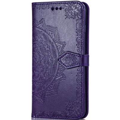 Кожаный чехол (книжка) Art Case с визитницей для Oppo A5s / Oppo A12 Фиолетовый Кожаный чехол (книжка) Art Case с визитницей для Oppo A5s / Oppo A12 Фиолетовый