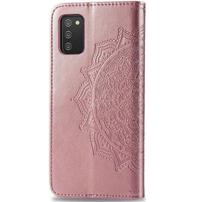 Кожаный чехол (книжка) Art Case с визитницей для Samsung Galaxy A03s Розовый Кожаный чехол (книжка) Art Case с визитницей для Samsung Galaxy A03s Розовый