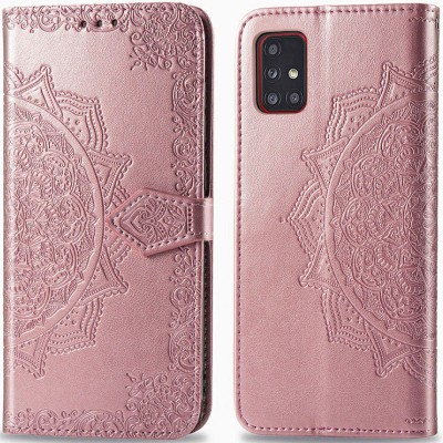 Кожаный чехол (книжка) Art Case с визитницей для Samsung Galaxy M31s Розовый Кожаный чехол (книжка) Art Case с визитницей для Samsung Galaxy M31s Розовый