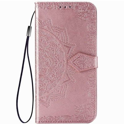Кожаный чехол (книжка) Art Case с визитницей для Xiaomi Redmi 9C Розовый Кожаный чехол (книжка) Art Case с визитницей для Xiaomi Redmi 9C Розовый