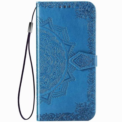 Кожаный чехол (книжка) Art Case с визитницей для Xiaomi Redmi 9C Синий Кожаный чехол (книжка) Art Case с визитницей для Xiaomi Redmi 9C Синий