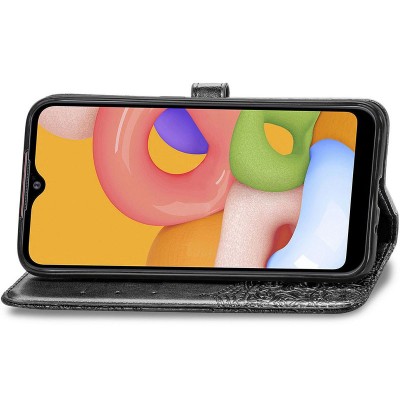 Кожаный чехол (книжка) Art Case с визитницей для Xiaomi Redmi 9C Черный Кожаный чехол (книжка) Art Case с визитницей для Xiaomi Redmi 9C Черный