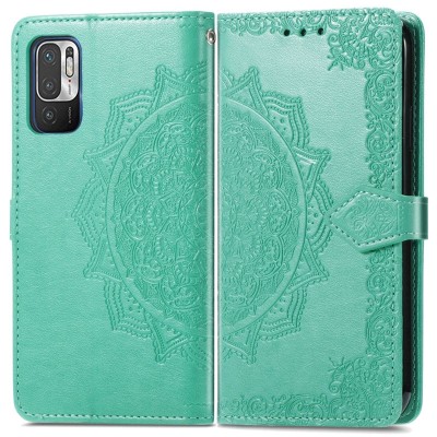 Кожаный чехол (книжка) Art Case с визитницей для Xiaomi Redmi Note 10 5G / Poco M3 Pro Бирюзовый Кожаный чехол (книжка) Art Case с визитницей для Xiaomi Redmi Note 10 5G / Poco M3 Pro Бирюзовый