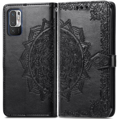 Кожаный чехол (книжка) Art Case с визитницей для Xiaomi Redmi Note 10 5G / Poco M3 Pro Черный Кожаный чехол (книжка) Art Case с визитницей для Xiaomi Redmi Note 10 5G / Poco M3 Pro Черный