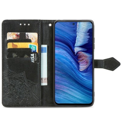 Кожаный чехол (книжка) Art Case с визитницей для Xiaomi Redmi Note 10 5G / Poco M3 Pro Черный Кожаный чехол (книжка) Art Case с визитницей для Xiaomi Redmi Note 10 5G / Poco M3 Pro Черный