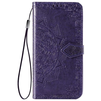 Кожаный чехол (книжка) Art Case с визитницей для Xiaomi Redmi Note 9 / Redmi 10X Фиолетовый Кожаный чехол (книжка) Art Case с визитницей для Xiaomi Redmi Note 9 / Redmi 10X Фиолетовый