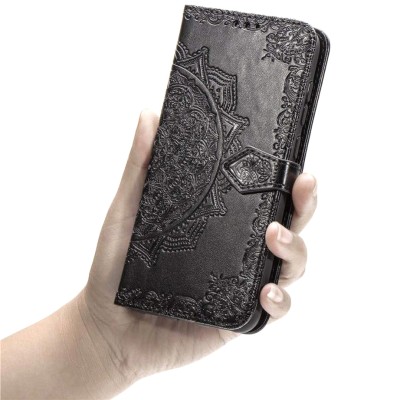 Кожаный чехол (книжка) Art Case с визитницей для Xiaomi Redmi Note 9 / Redmi 10X Черный Кожаный чехол (книжка) Art Case с визитницей для Xiaomi Redmi Note 9 / Redmi 10X Черный