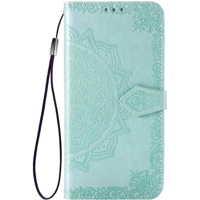 Кожаный чехол (книжка) Art Case с визитницей для ZTE Blade 20 Smart Бирюзовый Кожаный чехол (книжка) Art Case с визитницей для ZTE Blade 20 Smart Бирюзовый