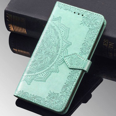 Кожаный чехол (книжка) Art Case с визитницей для ZTE Blade 20 Smart Бирюзовый Кожаный чехол (книжка) Art Case с визитницей для ZTE Blade 20 Smart Бирюзовый
