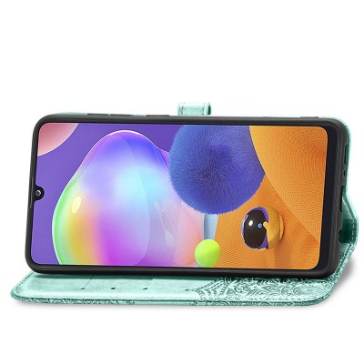 Кожаный чехол (книжка) Art Case с визитницей для ZTE Blade 20 Smart Бирюзовый Кожаный чехол (книжка) Art Case с визитницей для ZTE Blade 20 Smart Бирюзовый