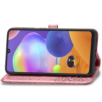 Кожаный чехол (книжка) Art Case с визитницей для ZTE Blade 20 Smart Розовый Кожаный чехол (книжка) Art Case с визитницей для ZTE Blade 20 Smart Розовый