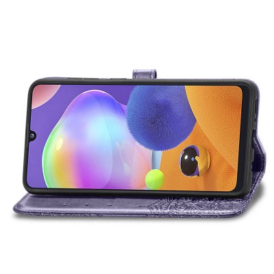 Кожаный чехол (книжка) Art Case с визитницей для ZTE Blade 20 Smart Фиолетовый Кожаный чехол (книжка) Art Case с визитницей для ZTE Blade 20 Smart Фиолетовый