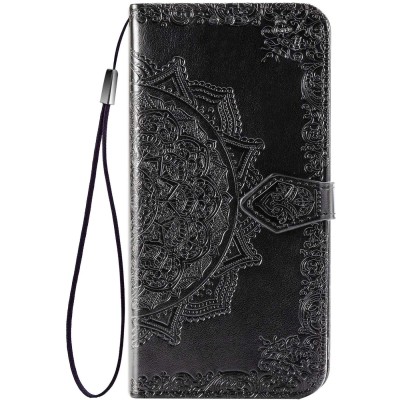 Кожаный чехол (книжка) Art Case с визитницей для ZTE Blade 20 Smart Черный Кожаный чехол (книжка) Art Case с визитницей для ZTE Blade 20 Smart Черный