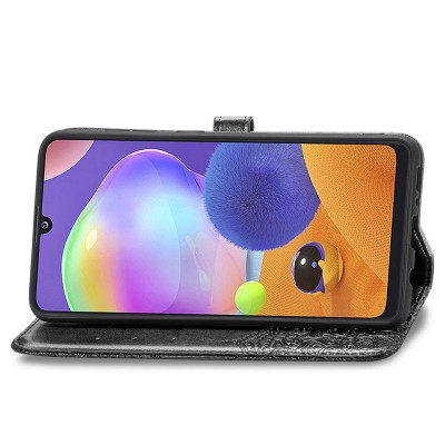Кожаный чехол (книжка) Art Case с визитницей для ZTE Blade 20 Smart Черный Кожаный чехол (книжка) Art Case с визитницей для ZTE Blade 20 Smart Черный
