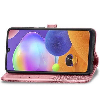Кожаный чехол (книжка) Art Case с визитницей для ZTE Blade A5 (2020) Розовый Кожаный чехол (книжка) Art Case с визитницей для ZTE Blade A5 (2020) Розовый