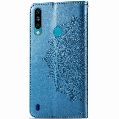 Кожаный чехол (книжка) Art Case с визитницей для ZTE Blade A7 Fingerprint (2020) Синий Кожаный чехол (книжка) Art Case с визитницей для ZTE Blade A7 Fingerprint (2020) Синий
