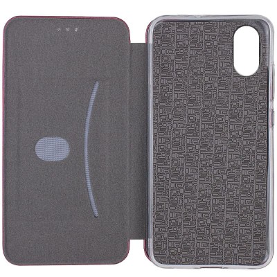 Кожаный чехол (книжка) Classy для Samsung Galaxy A03 Core Бордовый Кожаный чехол (книжка) Classy для Samsung Galaxy A03 Core Бордовый
