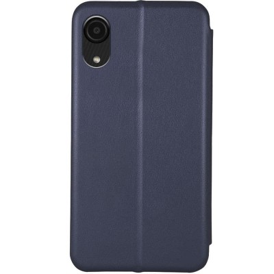 Кожаный чехол (книжка) Classy для Samsung Galaxy A03 Core Темно-синий Кожаный чехол (книжка) Classy для Samsung Galaxy A03 Core Темно-синий