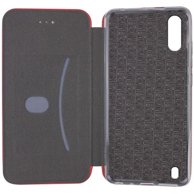 Кожаный чехол (книжка) Classy для Samsung Galaxy M01 Core / A01 Core Красный Кожаный чехол (книжка) Classy для Samsung Galaxy M01 Core / A01 Core Красный