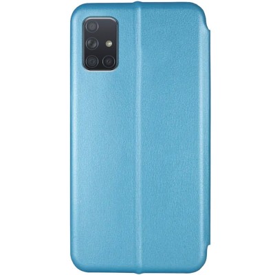 Кожаный чехол (книжка) Classy для Samsung Galaxy M51 Голубой Кожаный чехол (книжка) Classy для Samsung Galaxy M51 Голубой