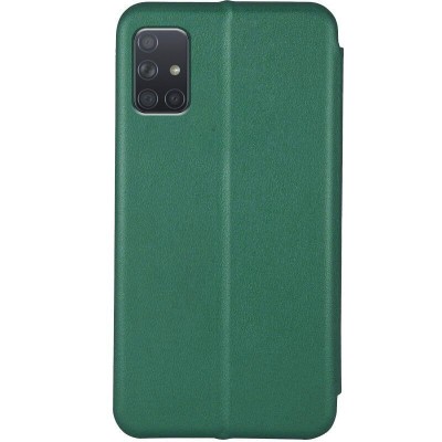 Кожаный чехол (книжка) Classy для Samsung Galaxy M51 Зеленый Кожаный чехол (книжка) Classy для Samsung Galaxy M51 Зеленый