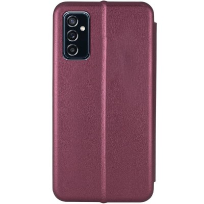 Кожаный чехол (книжка) Classy для Samsung Galaxy M52 Бордовый Кожаный чехол (книжка) Classy для Samsung Galaxy M52 Бордовый