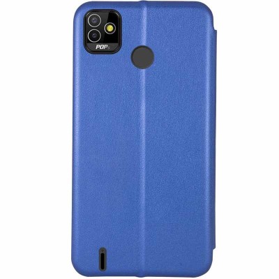 Кожаный чехол (книжка) Classy для TECNO POP 5 Синий Кожаный чехол (книжка) Classy для TECNO POP 5 Синий